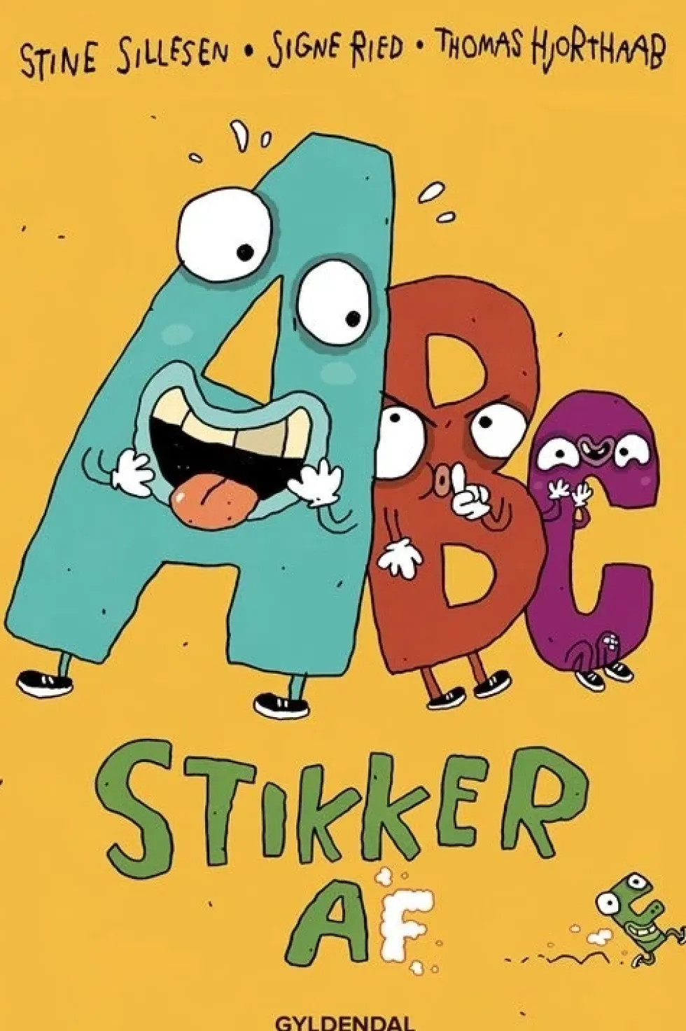 ABC stikker af