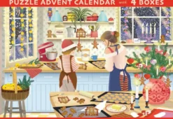 Adventkalender Sweet Christmas 1000 brikker