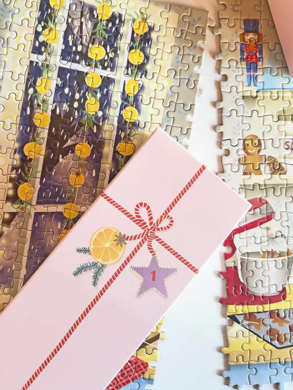 Adventkalender Sweet Christmas 1000 brikker