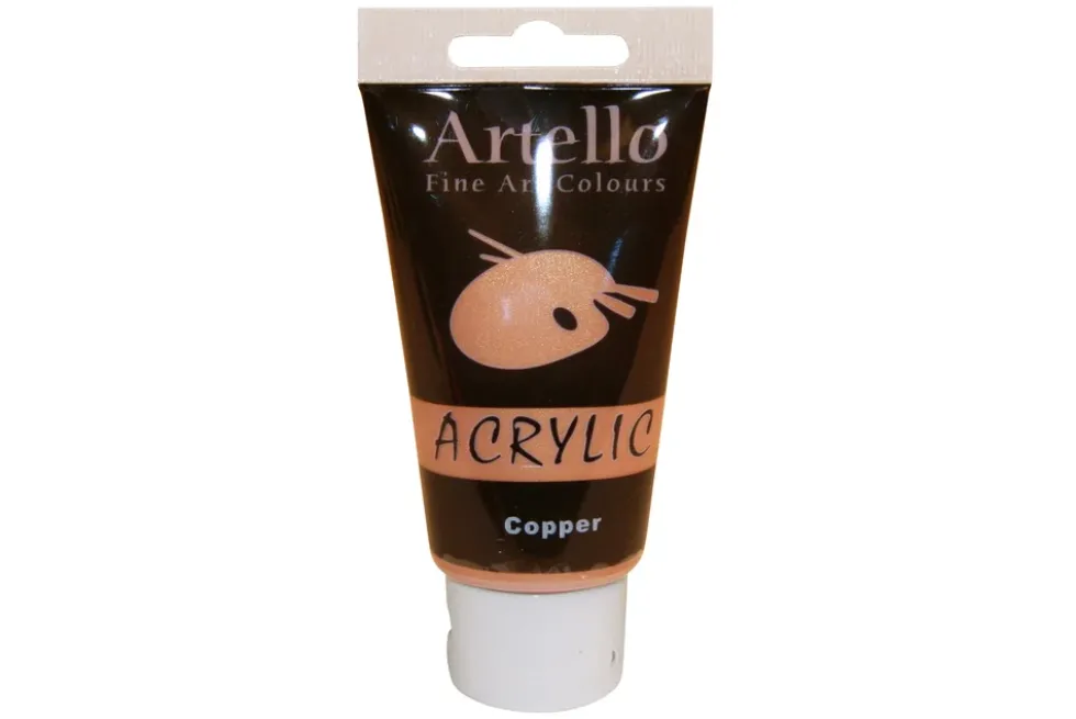Akrylmaling Artello copper 75ml