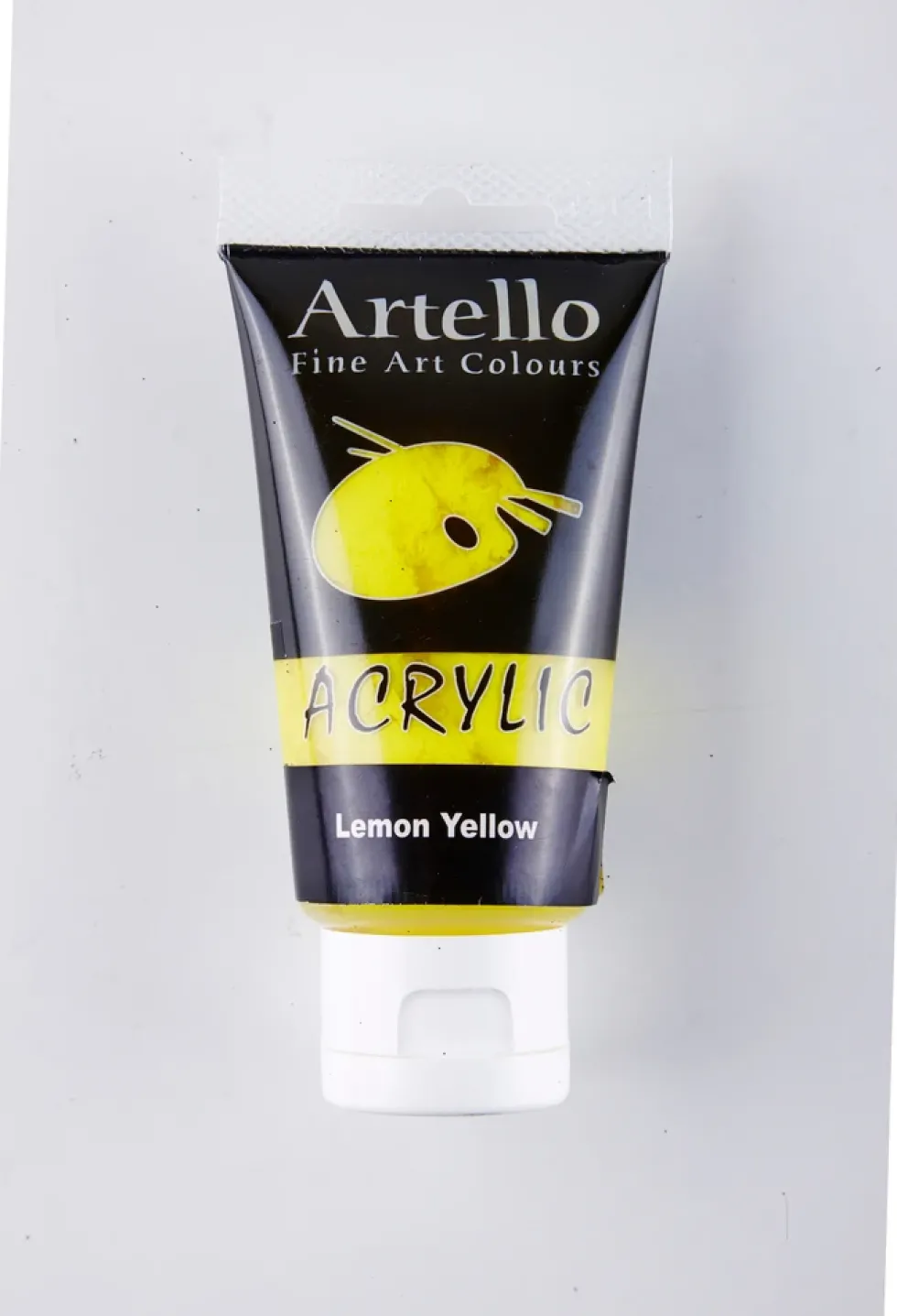 Akrylmaling Artello gul lemon 75ml