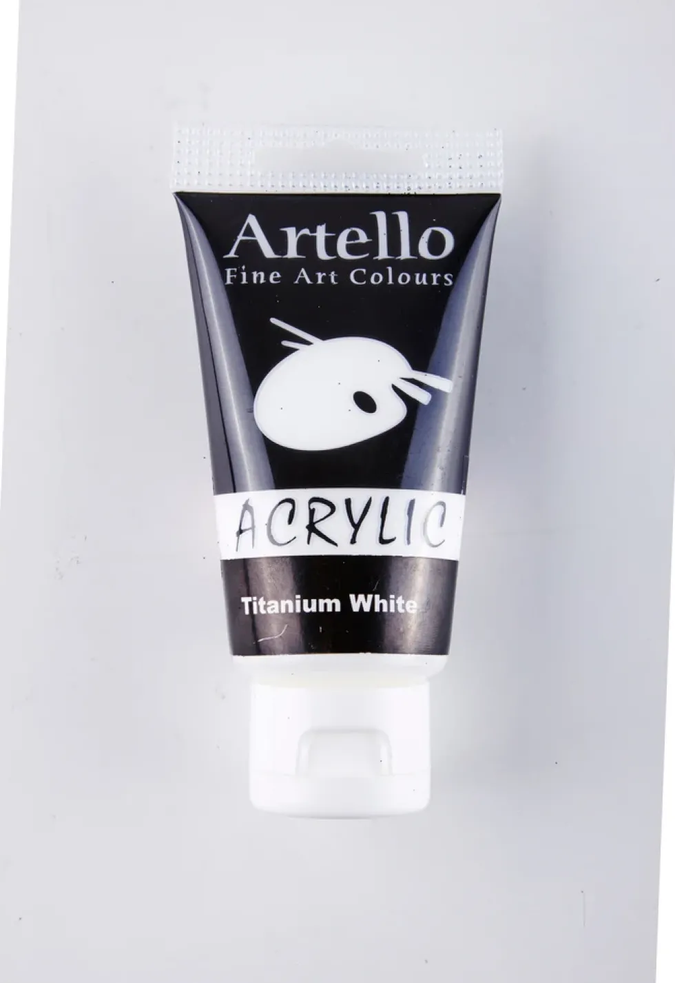 Akrylmaling Artello hvid titanium 75ml