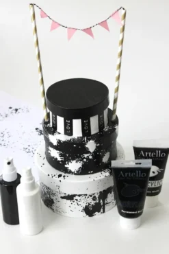 Akrylmaling Artello hvid titanium 75ml