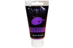 Akrylmaling Artello lilla neon 75ml