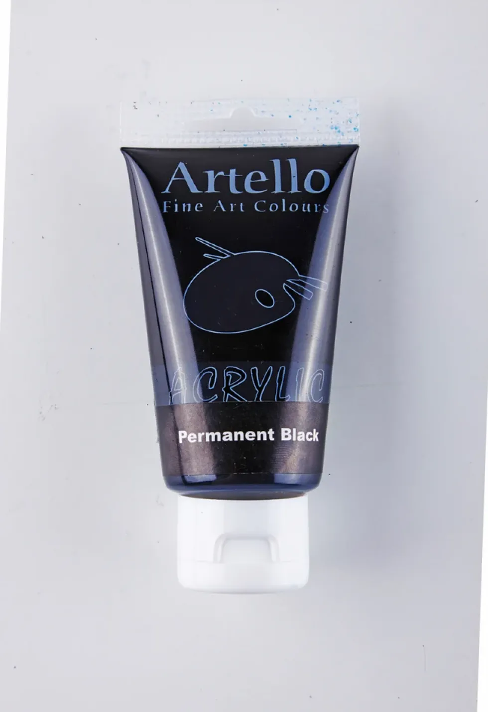 Akrylmaling Artello sort permanent 75ml
