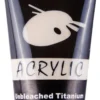 Akrylmaling Artello titanium unbleached 75ml