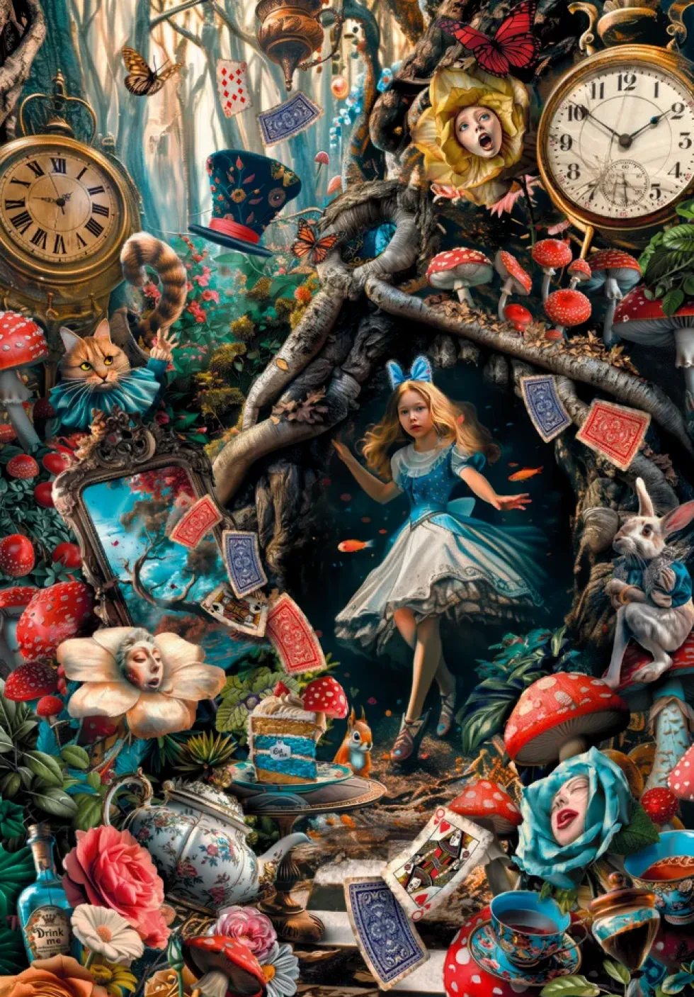 Another day in Wonderland 1000 brikker