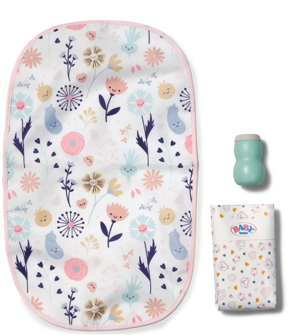 BABY born Pusletaske Blomstret