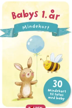 Babys første år - mindekort