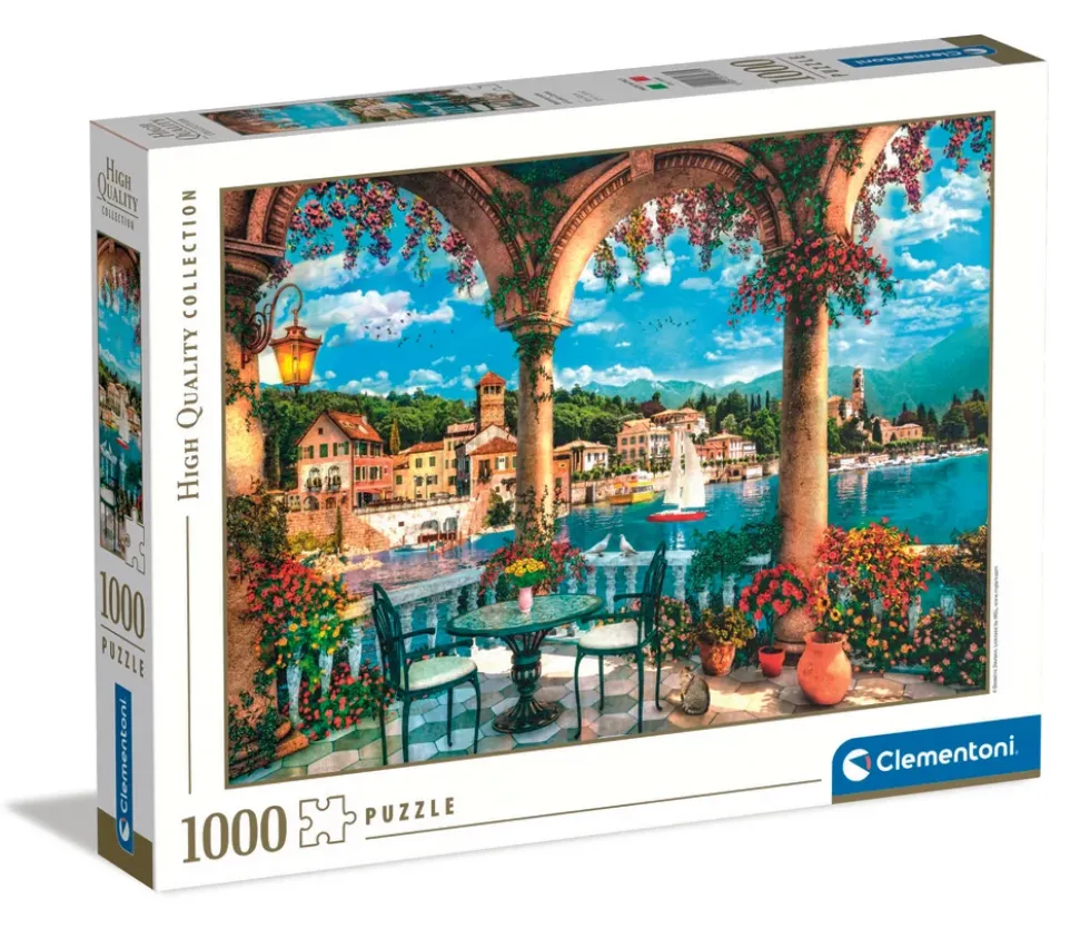 Balcony View og Lake Como 1000 brikker