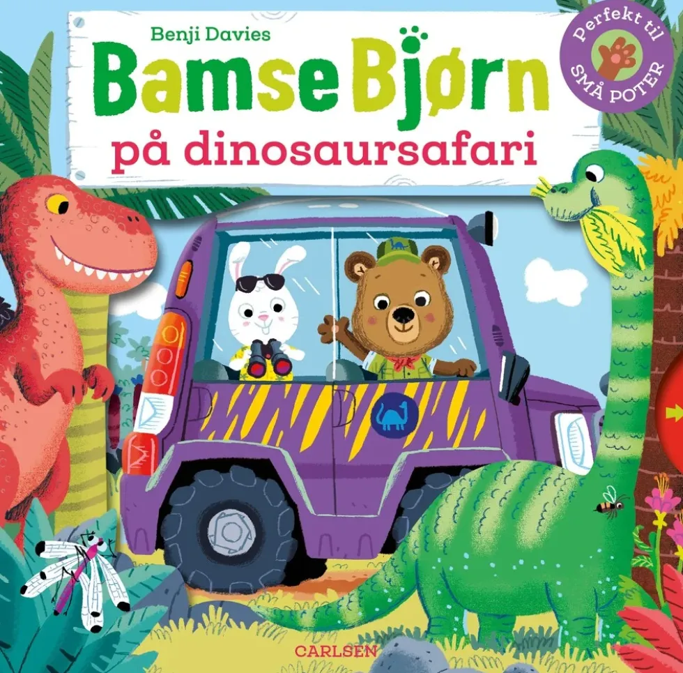 Bamse Bjørn på dinosaursafari