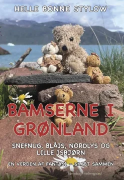 Bamserne i Grønland. Snefnug, Blåis, Nordlys og lille Isbjørn