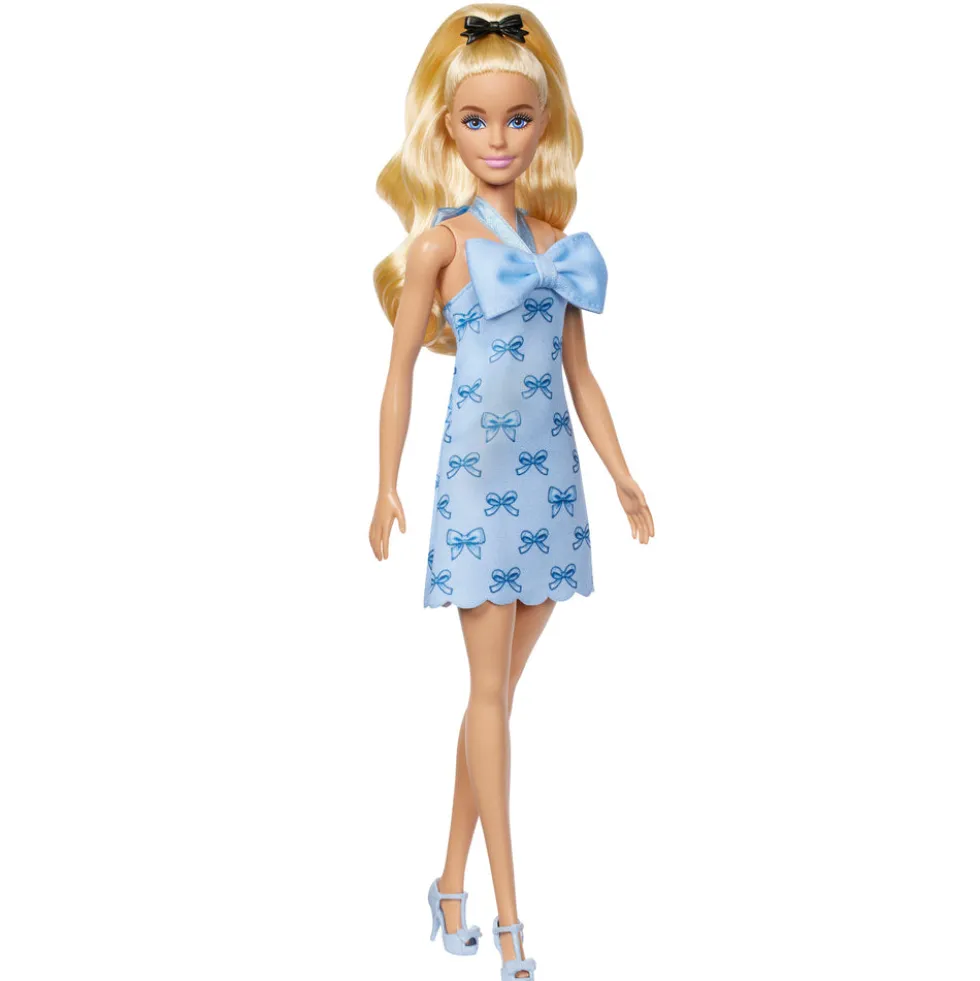 Barbie Fashionista Dukke Blå Sløjfer