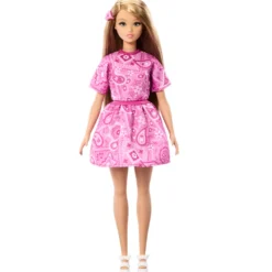 Barbie Fashionista pink Paisley