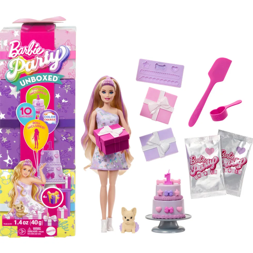 Barbie Party Unboxed Blond Dukke