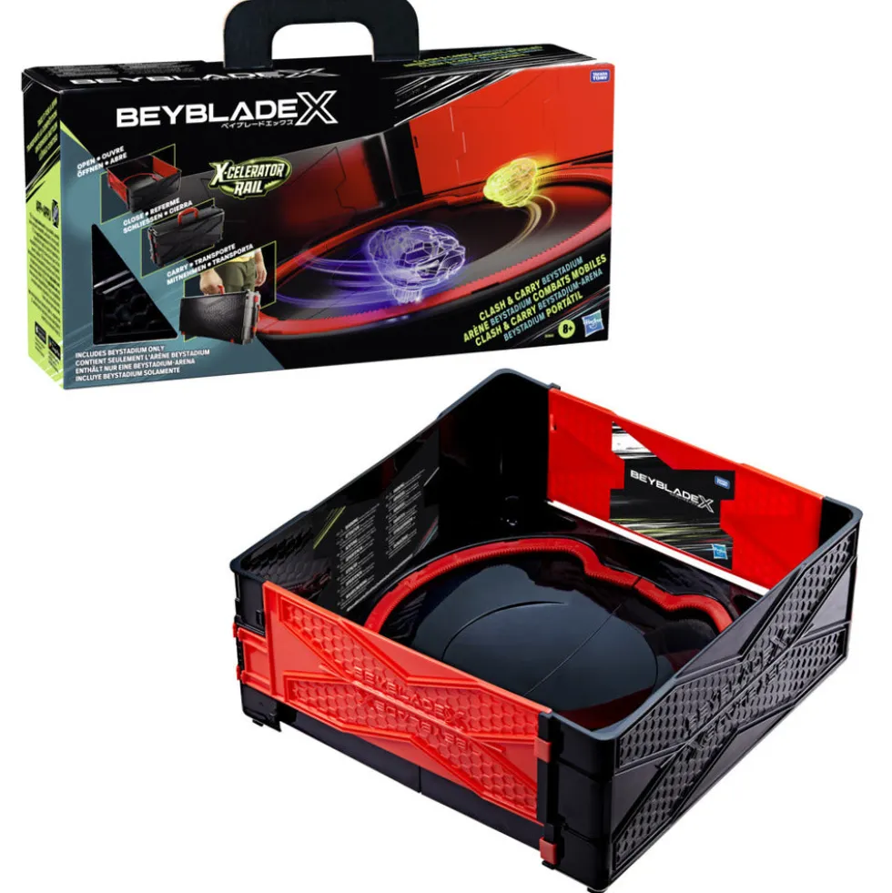 Beyblade X Beystadium Clash and Carry Beystadium