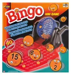 Bingo spil med tromle