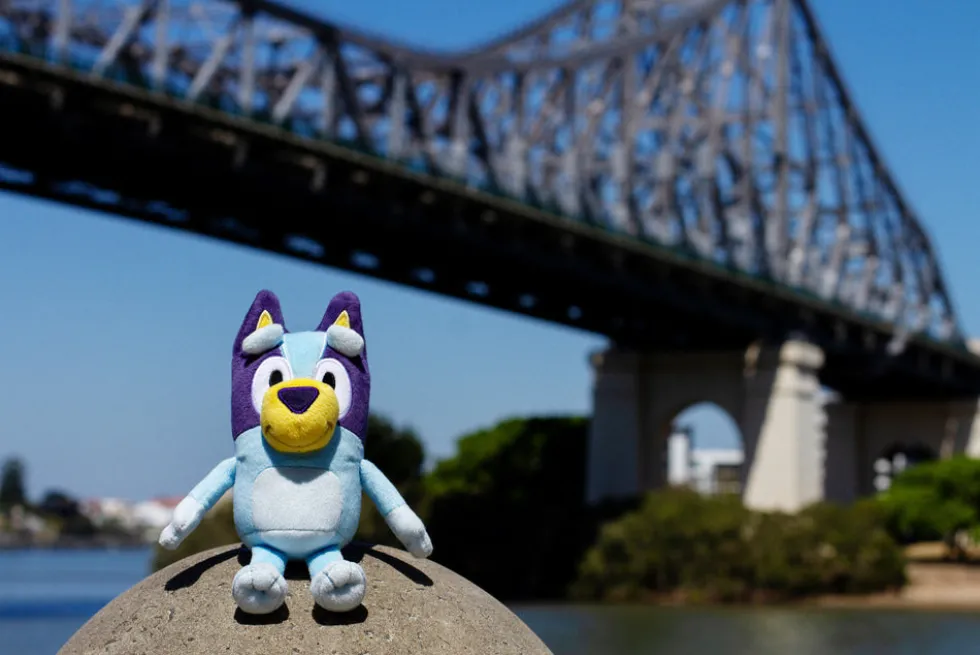 Bluey Bamse ass