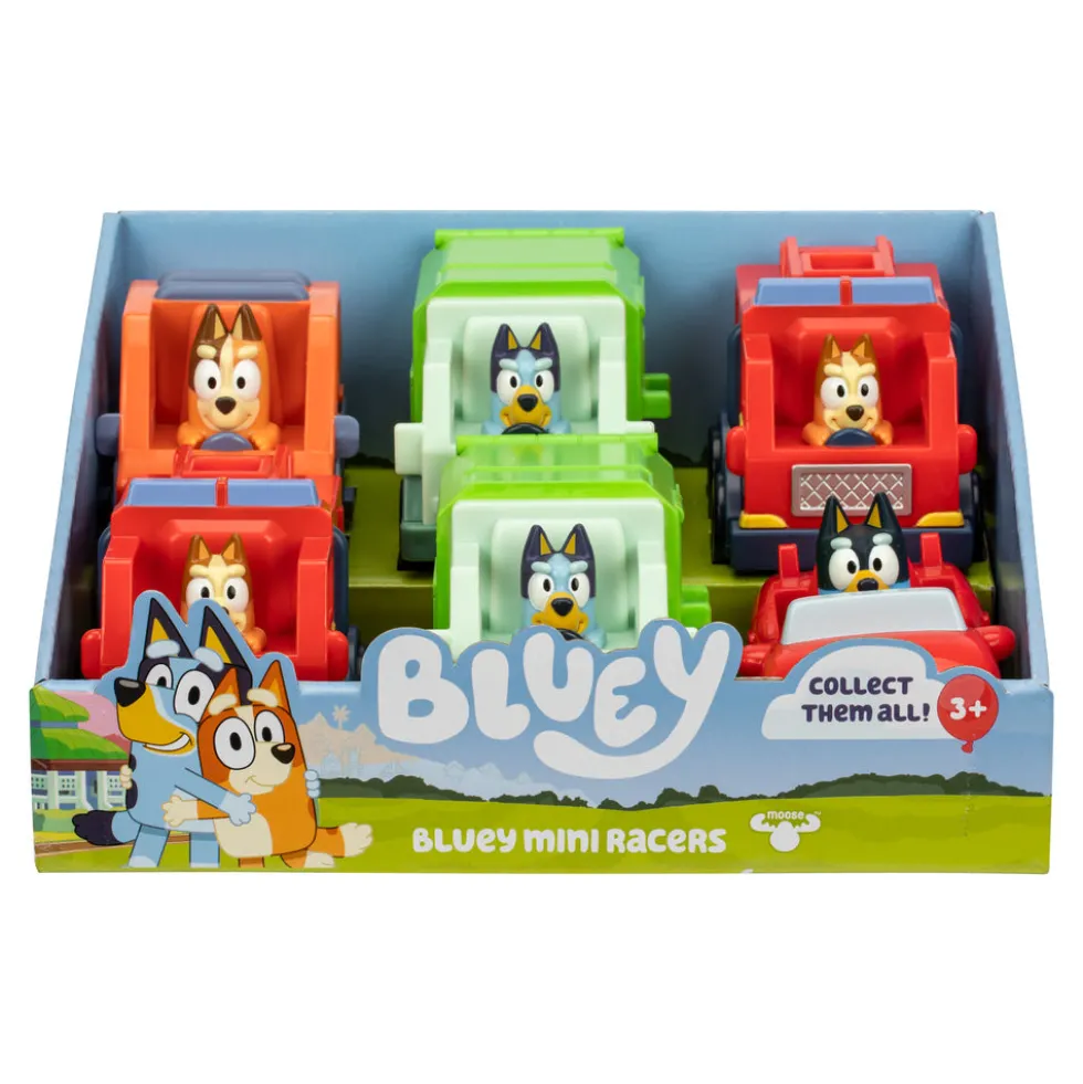 Bluey Familien i minibiler