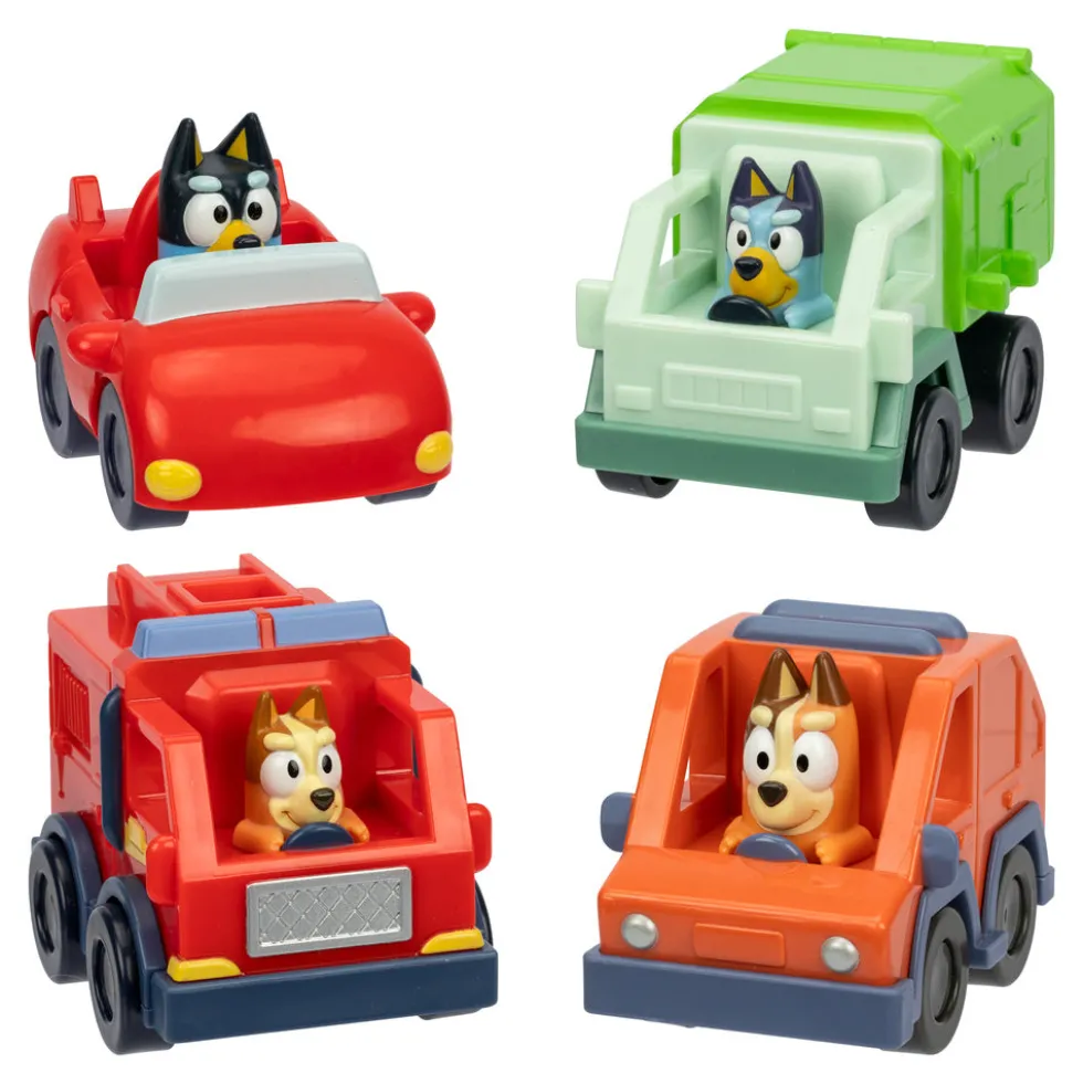 Bluey Familien i minibiler