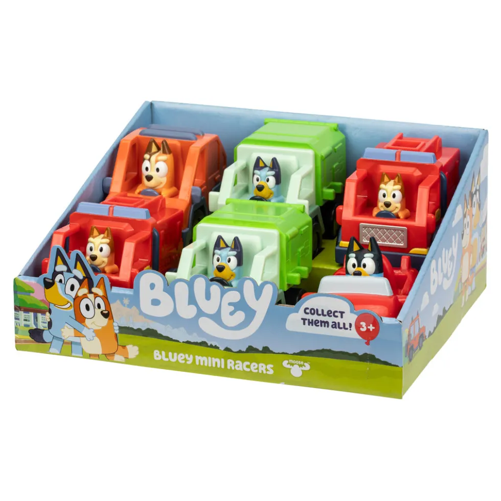 Bluey Familien i minibiler
