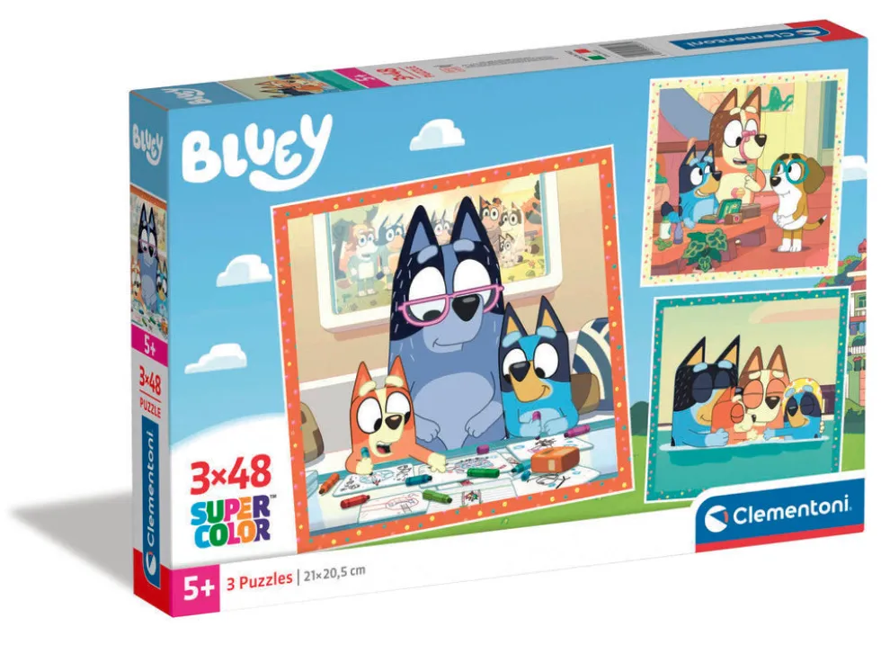 Bluey 3x48 brikker