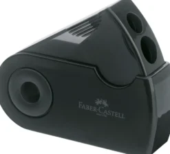 Blyantspidser Faber-Castell sleeve sort