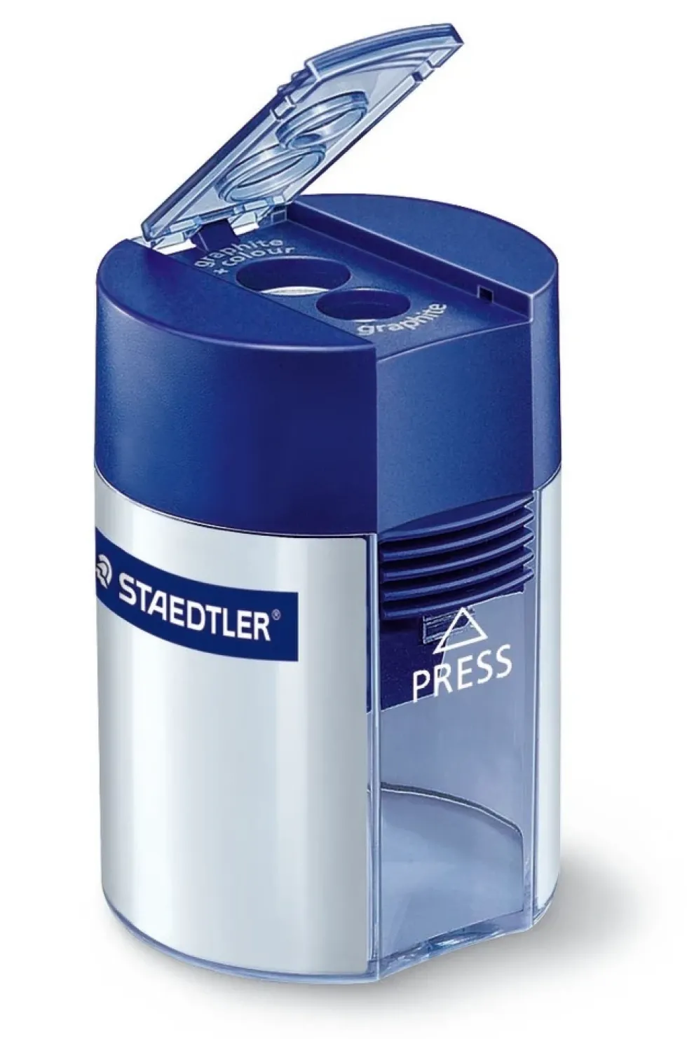 Blyantspidser Staedtler blå/grå