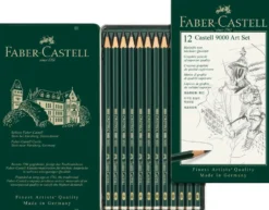Blyant sæt Faber-Castell 9000 blyant 8b-2h 12 stk