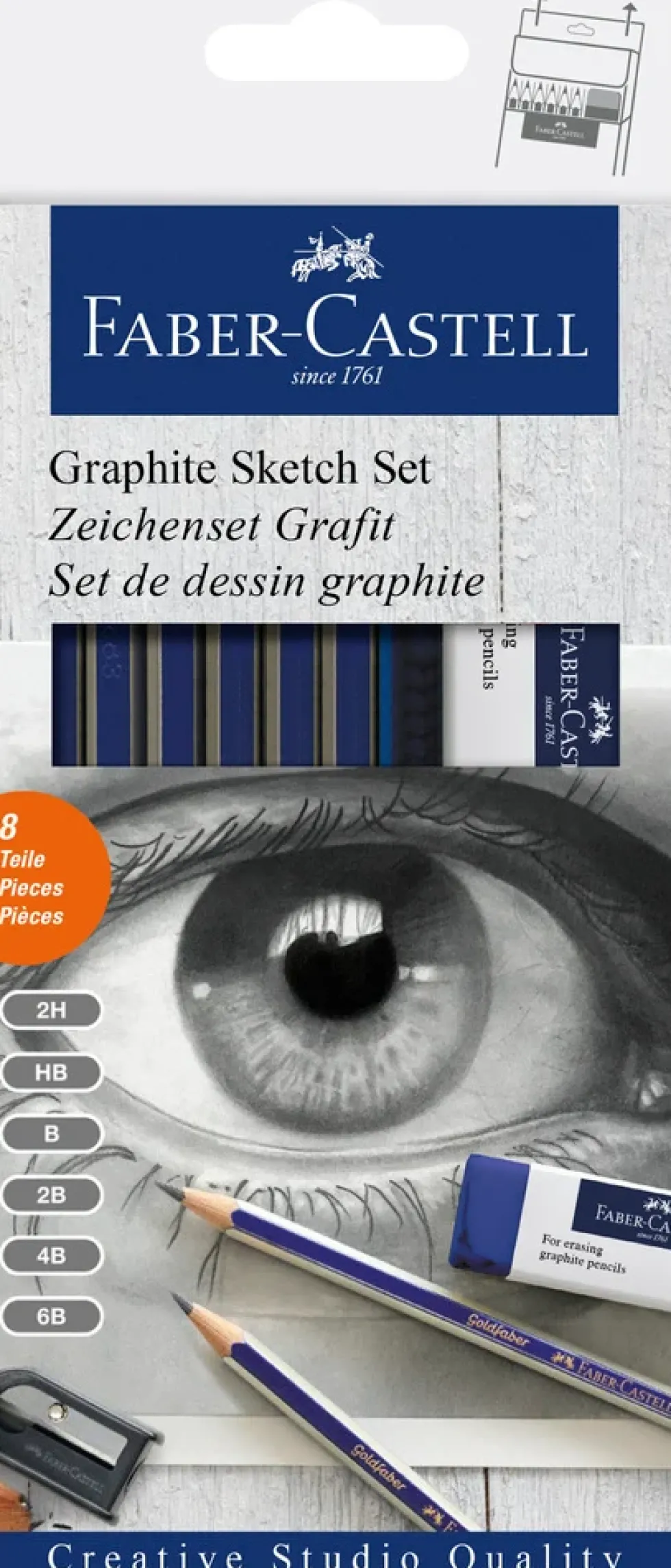 Blyantsæt goldFaber sketch sæt