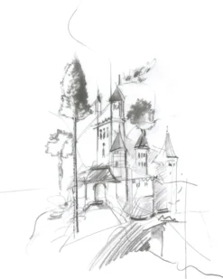 Blyant sæt pitt Faber-Castell 9000 5b-5h tin 12 ass