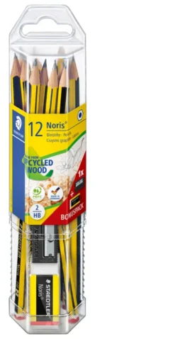 Blyantsæt Staedtler Noris sæt 12 stk