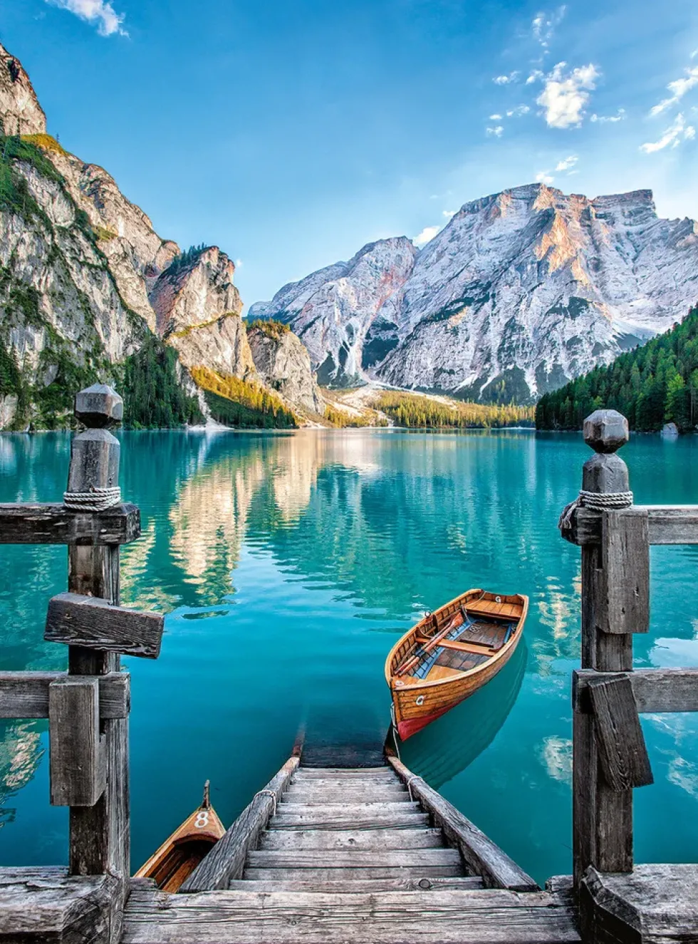 Braies Lake 500 brikker