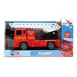 Brandbil med lys og lyd 14,5 cm