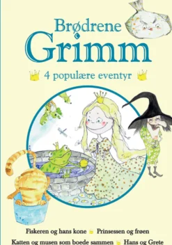 Brødrene Grimm - 4 populære eventyr Blå