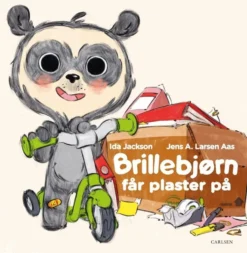 Brillebjørn får plaster på