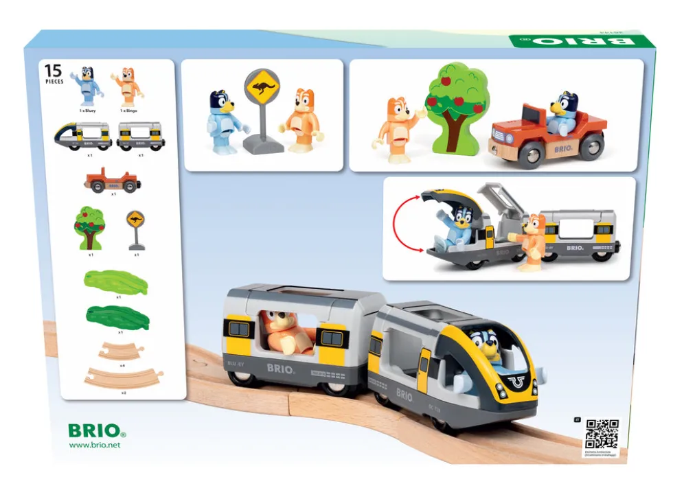 BRIO 36144 Bluey Togbane-sæt
