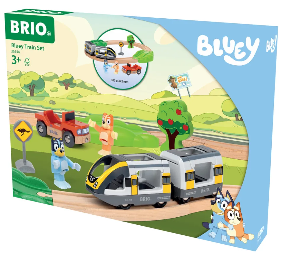 BRIO 36144 Bluey Togbane-sæt