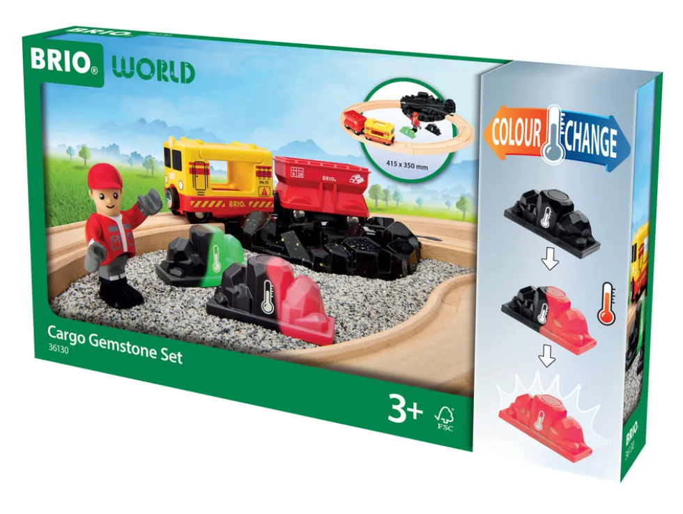BRIO 36130 Cargoset med ædelstene