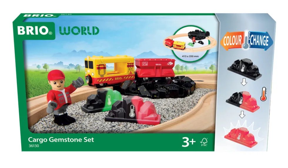 BRIO 36130 Cargoset med ædelstene