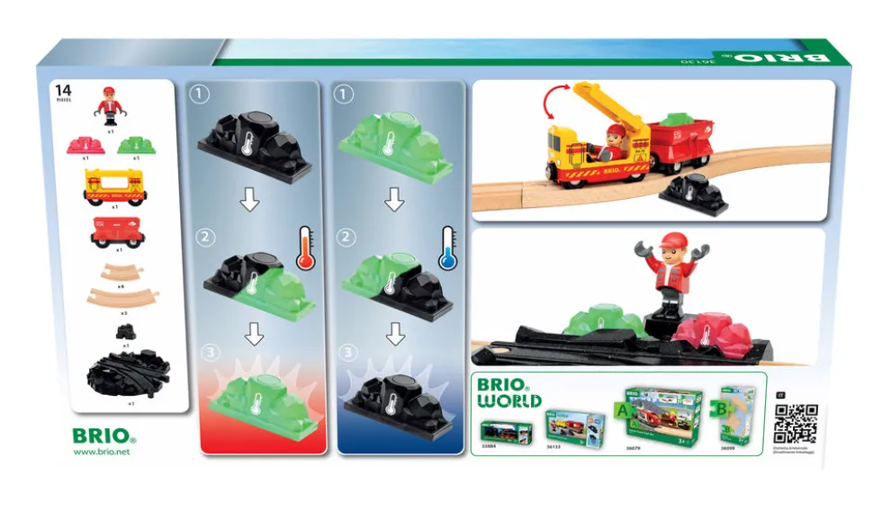 BRIO 36130 Cargoset med ædelstene