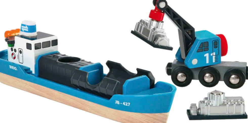 BRIO 33534 Containerskib