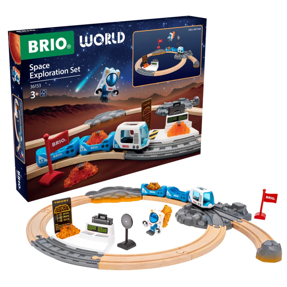 BRIO 36153 Togbane-sæt Rumforskning