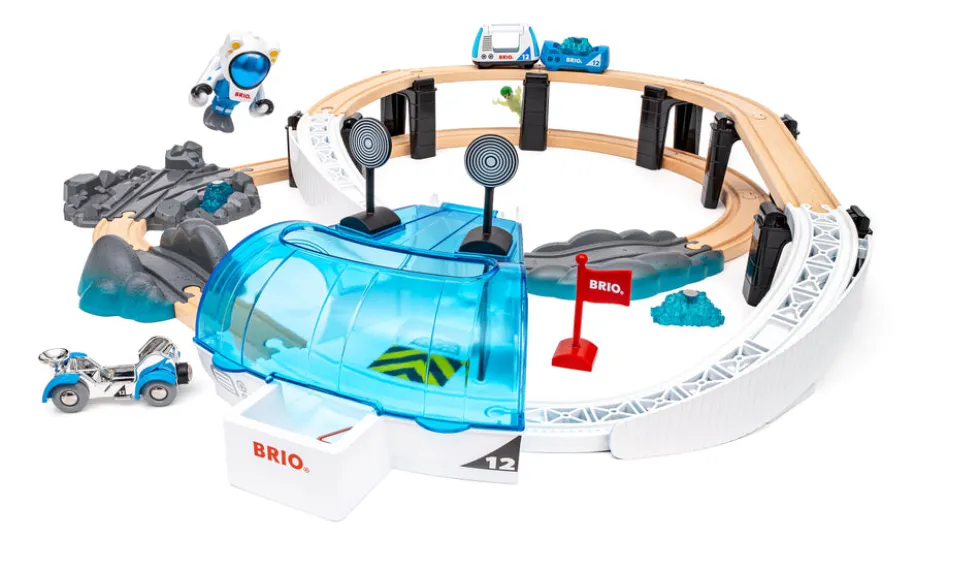 BRIO 36155 Togbane-sæt Rumstation