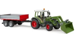 Bruder Fendt Vario 212 Frontlæsser og tipvogn