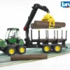 Bruder John Deere 1210E 4-akslet skovvogn