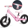 California løbecykel med lys, pink