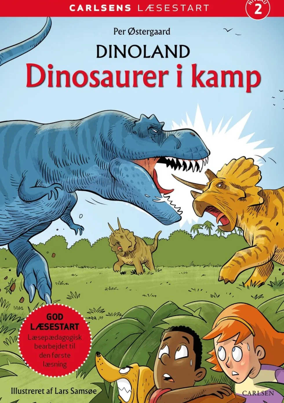 Carlsens Læsestart: Dinoland: Dinosaurer i kamp
