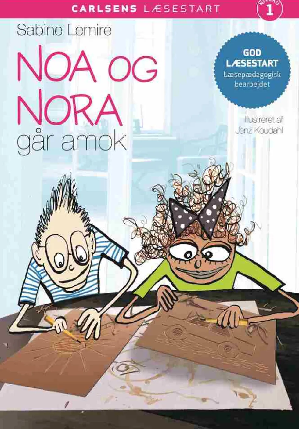 Carlsens Læsestart - Noa og Nora går amok