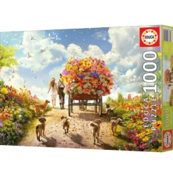 Carrying Flowers 1000 brikker